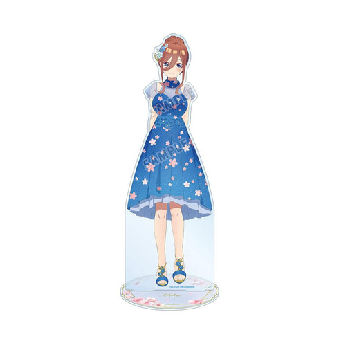 『五等分の花嫁』描き下ろしイラスト 三玖 桜ドレスver. 特大アクリルスタンド【202501再販】