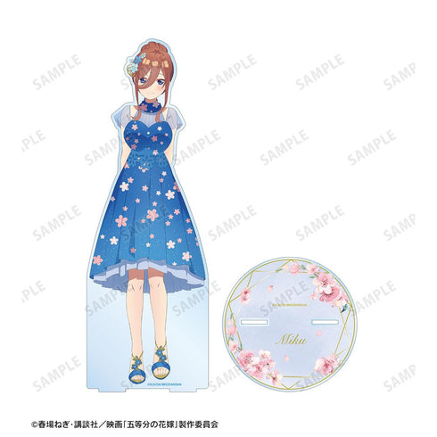 『五等分の花嫁』描き下ろしイラスト 三玖 桜ドレスver. 特大アクリルスタンド【202501再販】