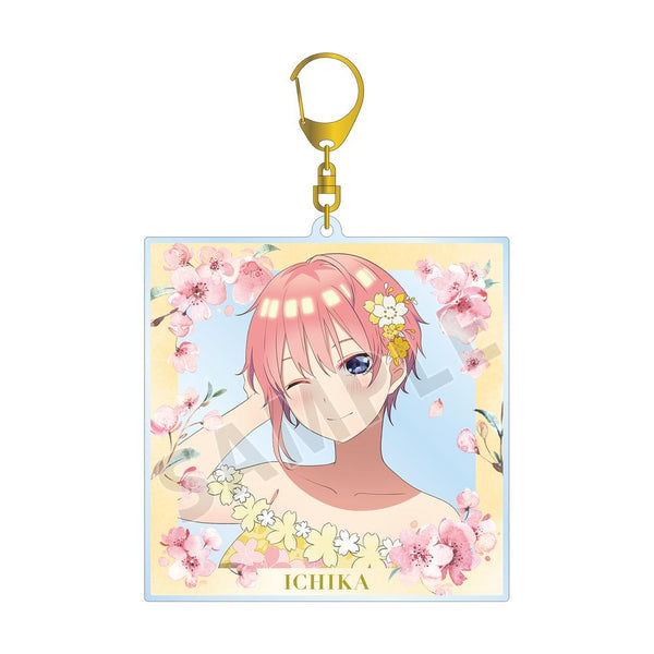 『五等分の花嫁』描き下ろしイラスト 一花 桜ドレスver. BIGアクリルキーホルダー【202501再販】