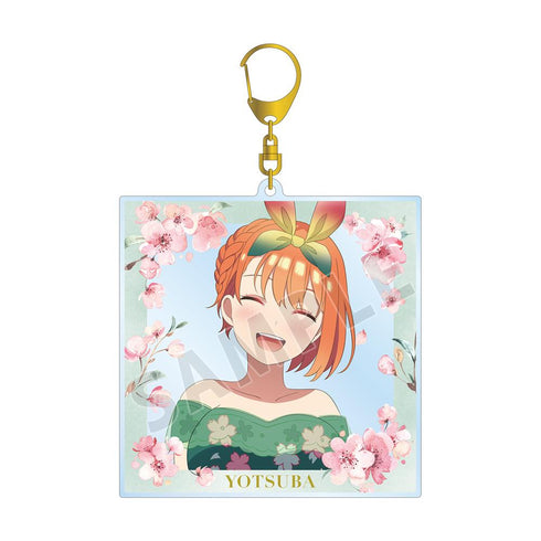 『五等分の花嫁』描き下ろしイラスト 四葉 桜ドレスver. BIGアクリルキーホルダー【202501再販】