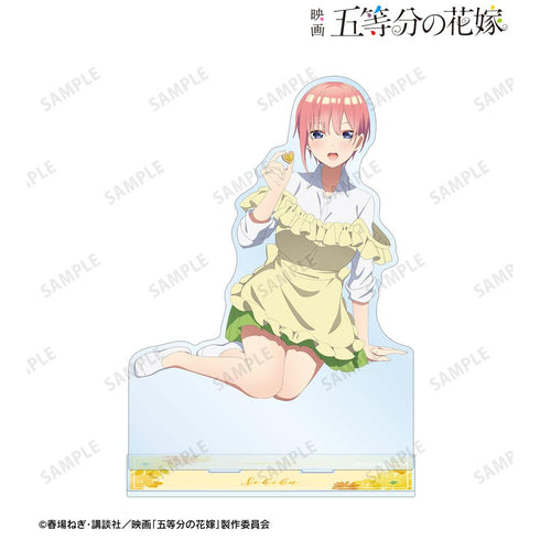 『五等分の花嫁』描き下ろしイラスト 中野一花 制服エプロンver. 特大アクリルスタンド【202501再販】