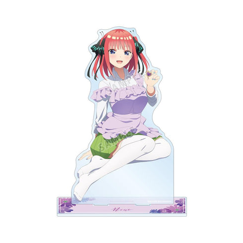 『五等分の花嫁』描き下ろしイラスト 中野二乃 制服エプロンver. 特大アクリルスタンド【202501再販】