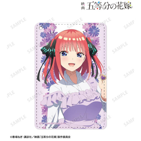 『五等分の花嫁』描き下ろしイラスト 中野二乃 制服エプロンver. 1ポケットパスケース【202501再販】