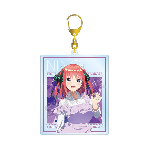 『五等分の花嫁』描き下ろしイラスト 中野二乃 制服エプロンver. BIGアクリルキーホルダー【202501再販】