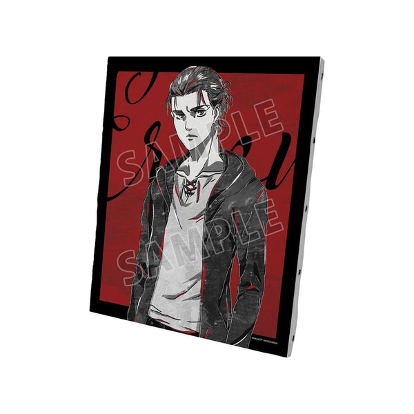 『進撃の巨人』エレン Ani-Art BLACK LABEL キャンバスボード【202603再販】