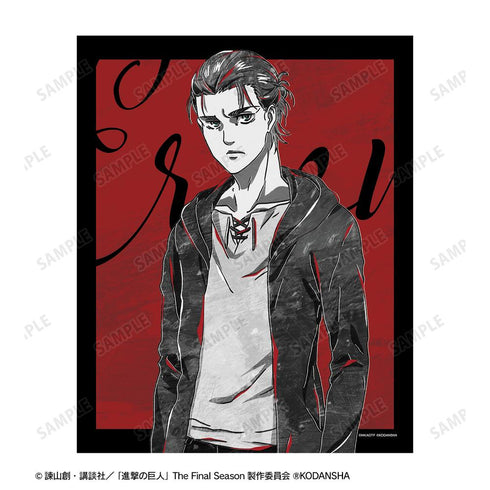 『進撃の巨人』エレン Ani-Art BLACK LABEL キャンバスボード【202504再販】