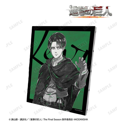 『進撃の巨人』リヴァイ Ani-Art BLACK LABEL キャンバスボード【202603再販】