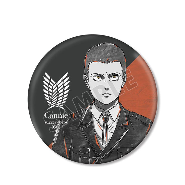 『進撃の巨人』コニー Ani-Art BLACK LABEL BIG缶バッジ【202512再販】