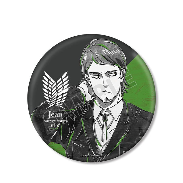 『進撃の巨人』ジャン Ani-Art BLACK LABEL BIG缶バッジ【202512再販】