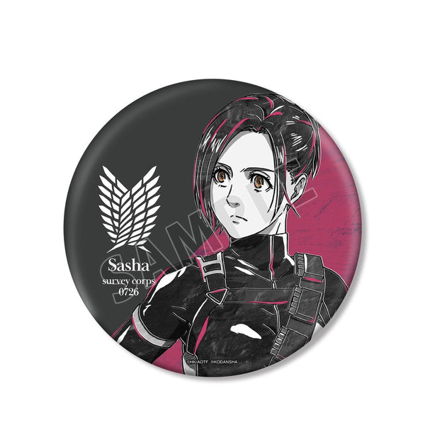 『進撃の巨人』サシャ Ani-Art BLACK LABEL BIG缶バッジ【202512再販】
