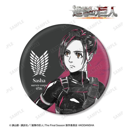 『進撃の巨人』サシャ Ani-Art BLACK LABEL BIG缶バッジ【202608再販】