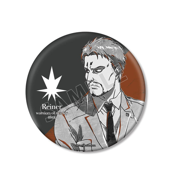 『進撃の巨人』ライナー Ani-Art BLACK LABEL BIG缶バッジ【202512再販】