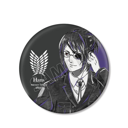 『進撃の巨人』ハンジ Ani-Art BLACK LABEL BIG缶バッジ【202608再販】