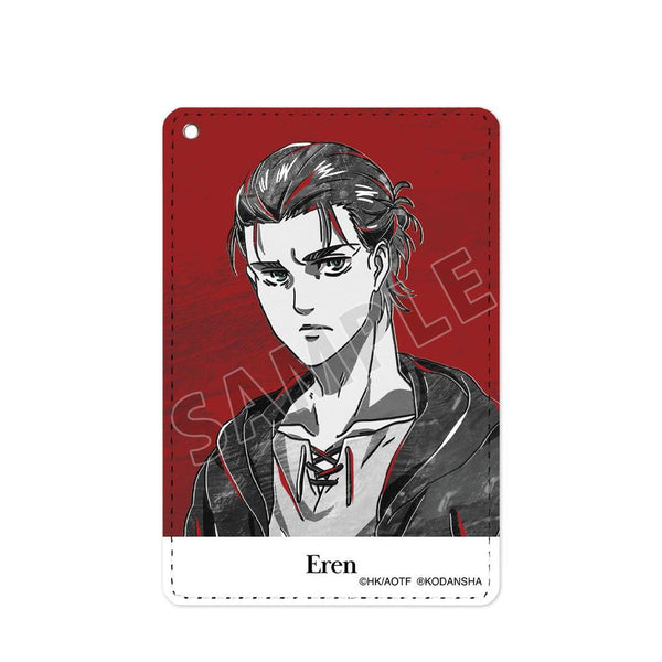 『進撃の巨人』エレン Ani-Art BLACK LABEL 1ポケットパスケース【202608再販】