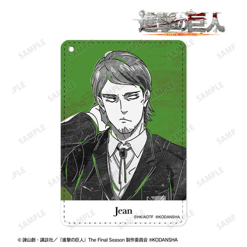 『進撃の巨人』ジャン Ani-Art BLACK LABEL 1ポケットパスケース【202512再販】