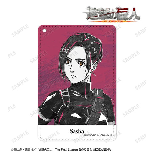 『進撃の巨人』サシャ Ani-Art BLACK LABEL 1ポケットパスケース【202608再販】