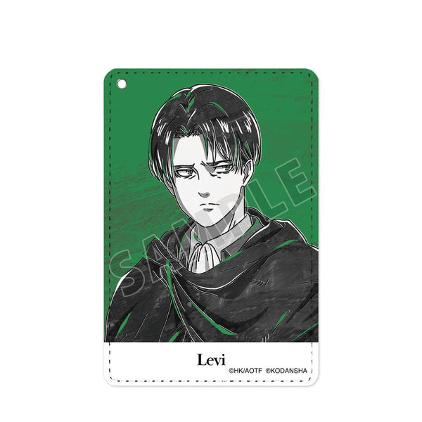 『進撃の巨人』リヴァイ Ani-Art BLACK LABEL 1ポケットパスケース【202608再販】