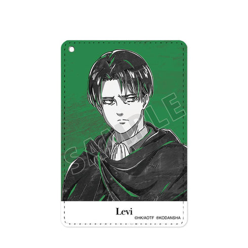 『進撃の巨人』リヴァイ Ani-Art BLACK LABEL 1ポケットパスケース【202512再販】