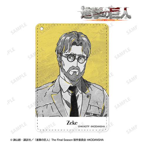 『進撃の巨人』ジーク Ani-Art BLACK LABEL 1ポケットパスケース【202507再販】