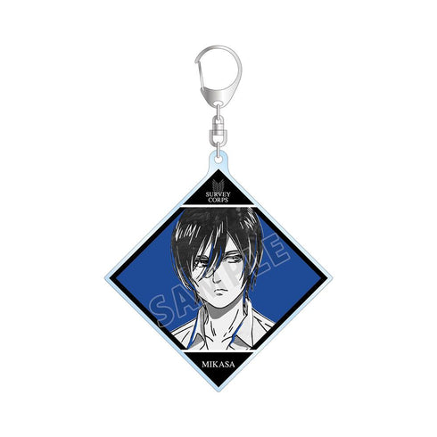 『進撃の巨人』ミカサ Ani-Art BLACK LABEL BIGアクリルキーホルダー【202512再販】