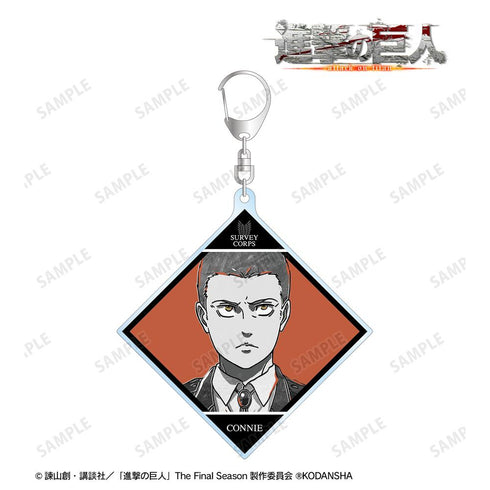 『進撃の巨人』コニー Ani-Art BLACK LABEL BIGアクリルキーホルダー【202412再販】