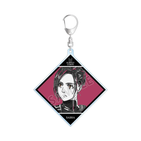 『進撃の巨人』サシャ Ani-Art BLACK LABEL BIGアクリルキーホルダー【202608再販】