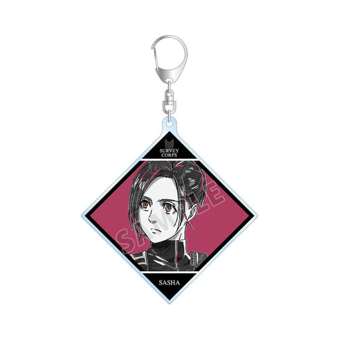 『進撃の巨人』サシャ Ani-Art BLACK LABEL BIGアクリルキーホルダー【202507再販】