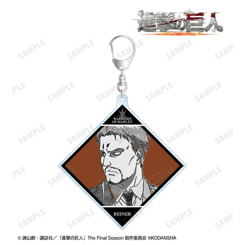 『進撃の巨人』ライナー Ani-Art BLACK LABEL BIGアクリルキーホルダー【202608再販】