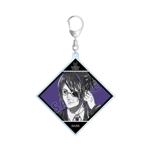 『進撃の巨人』ハンジ Ani-Art BLACK LABEL BIGアクリルキーホルダー【202608再販】