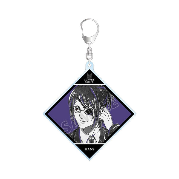 『進撃の巨人』ハンジ Ani-Art BLACK LABEL BIGアクリルキーホルダー【202512再販】