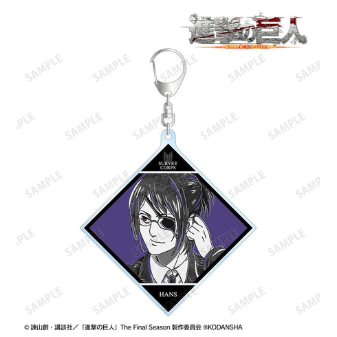 『進撃の巨人』ハンジ Ani-Art BLACK LABEL BIGアクリルキーホルダー【202608再販】