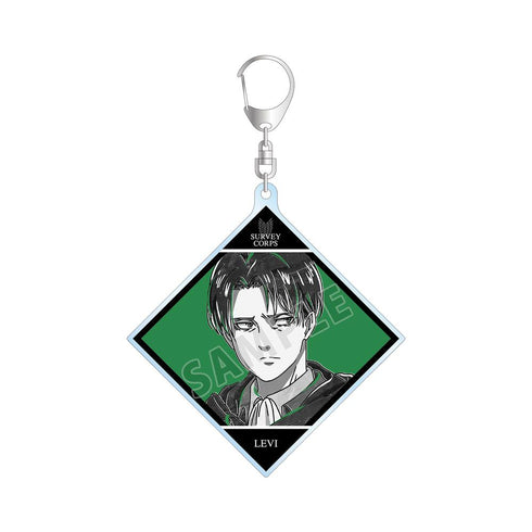 『進撃の巨人』リヴァイ Ani-Art BLACK LABEL BIGアクリルキーホルダー【202507再販】