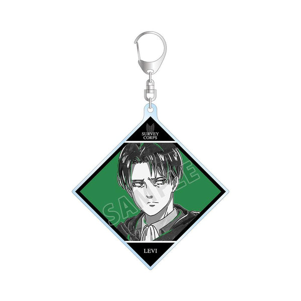 『進撃の巨人』リヴァイ Ani-Art BLACK LABEL BIGアクリルキーホルダー【202608再販】