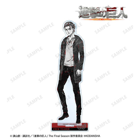 『進撃の巨人』エレン Ani-Art BLACK LABEL BIGアクリルスタンド【202603再販】