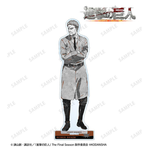 『進撃の巨人』ライナー Ani-Art BLACK LABEL BIGアクリルスタンド【202607再販】