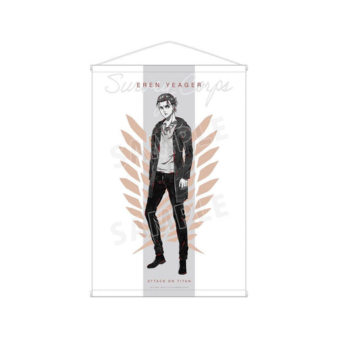 《進擊的巨人》艾倫 Ani-Art BLACK LABEL B2掛毯【202604再版】