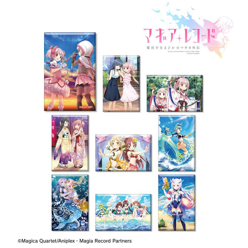 『マギアレコード 魔法少女まどか☆マギカ外伝』トレーディングスクエア缶バッジ(単位/BOX)【202408再販】