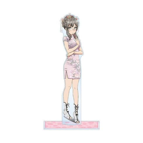 『青春ブタ野郎はバニーガール先輩の夢を見ない』描き下ろしイラスト 双葉理央 チャイナドレスver. 特大アクリルスタンド【202604再販】