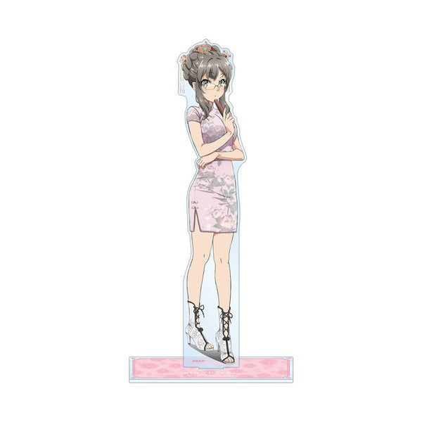 『青春ブタ野郎はバニーガール先輩の夢を見ない』描き下ろしイラスト 双葉理央 チャイナドレスver. 特大アクリルスタンド【202610再販】