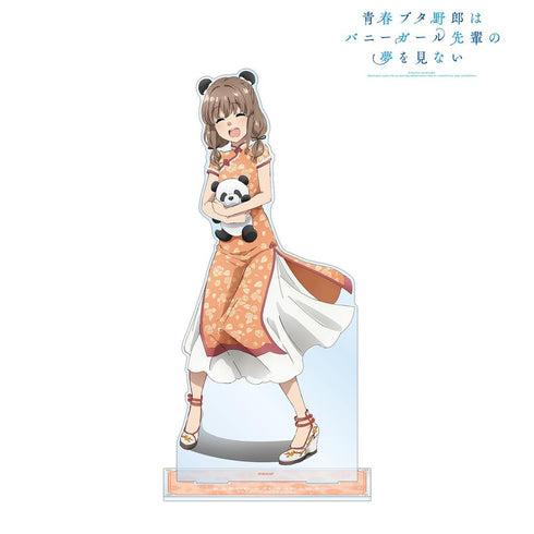 『青春ブタ野郎はバニーガール先輩の夢を見ない』描き下ろしイラスト 梓川かえで チャイナドレスver. 特大アクリルスタンド【202604再販】