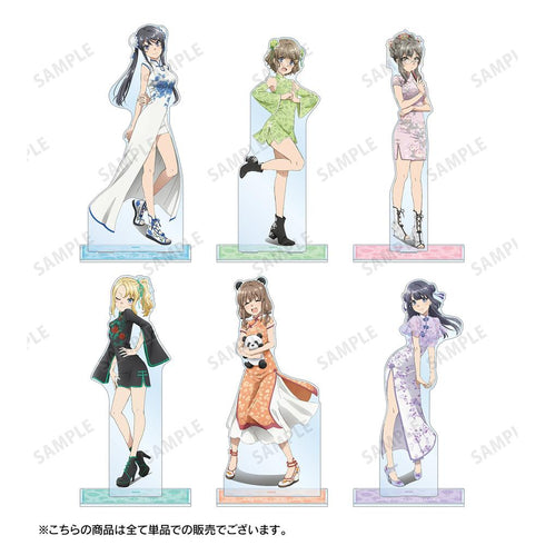 『青春ブタ野郎はバニーガール先輩の夢を見ない』描き下ろしイラスト 梓川かえで チャイナドレスver. 特大アクリルスタンド【202509再販】