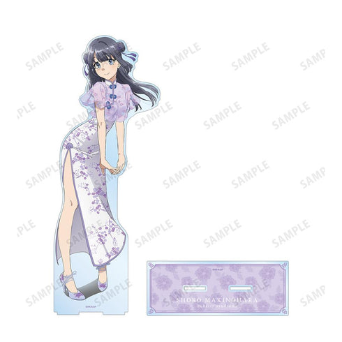 『青春ブタ野郎はバニーガール先輩の夢を見ない』描き下ろしイラスト 牧之原翔子 チャイナドレスver. 特大アクリルスタンド