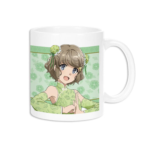 『青春ブタ野郎はバニーガール先輩の夢を見ない』描き下ろしイラスト 古賀朋絵 チャイナドレスver. マグカップ【202509再販】