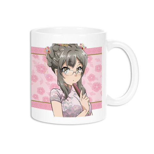 『青春ブタ野郎はバニーガール先輩の夢を見ない』描き下ろしイラスト 双葉理央 チャイナドレスver. マグカップ【202509再販】