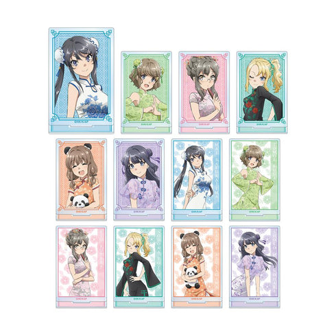 『青春ブタ野郎はバニーガール先輩の夢を見ない』描き下ろしイラスト チャイナドレスver. トレーディングアクリルスタンド(単位/BOX)【202512再販】