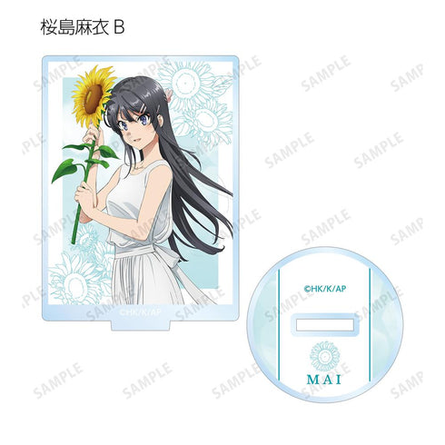 『青春ブタ野郎はバニーガール先輩の夢を見ない』描き下ろしイラスト ひまわりと白いワンピースver. トレーディングアクリルスタンド(単位/BOX)【202512再販】