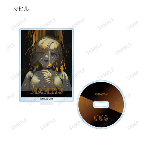 『MILGRAM -ミルグラム-』描き下ろしイラスト 2nd Anniversary ver. トレーディングアクリルスタンド(単位/BOX)【202506再販】