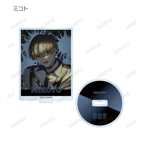 『MILGRAM -ミルグラム-』描き下ろしイラスト 2nd Anniversary ver. トレーディングアクリルスタンド(単位/BOX)【202601再販】