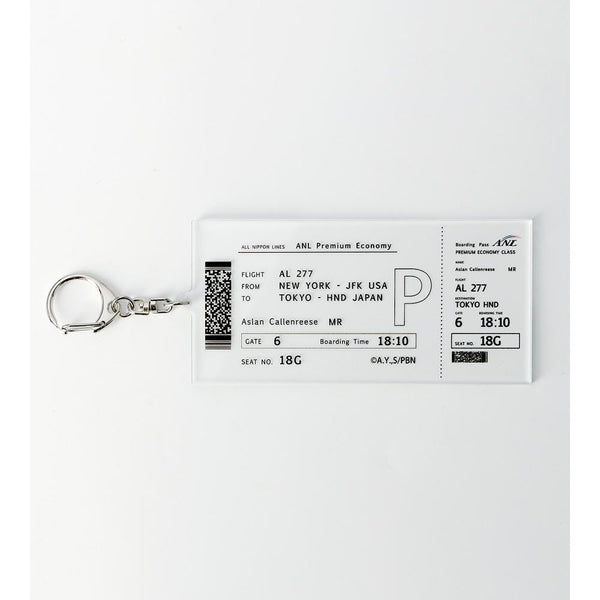 『BANANA FISH』航空券風BIGアクリルキーホルダー【202512再販】