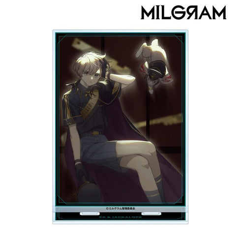 《MILGRAM -米尔格拉姆-》全新绘制插画 Es & Jackalope 2周年纪念版 BIG亚克力立牌【202605再版】